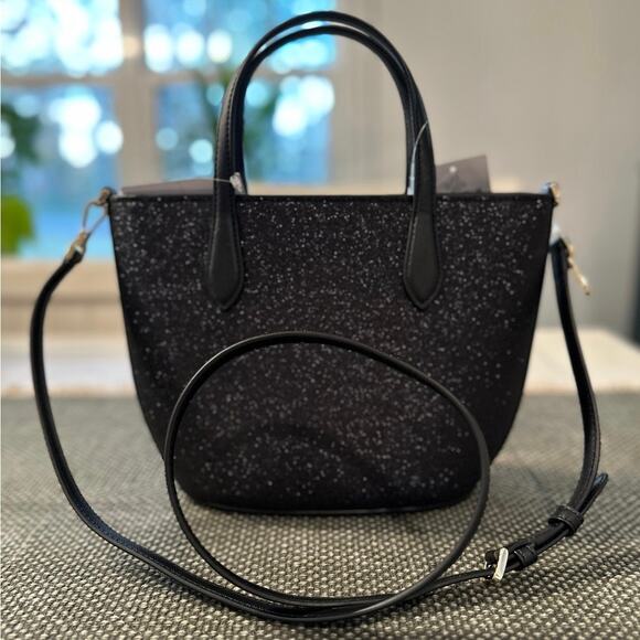 Kate Spade Glitter Small Satchel Crossbody Bag - Picture 2 of 10